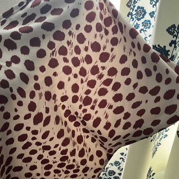 Entro V-Neck Oversized Blouse - Picture 5 of 8